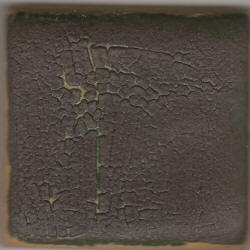 Coyote Black Crawl Glaze