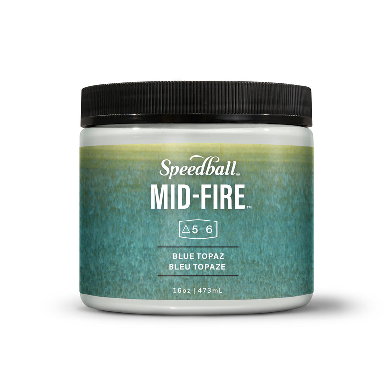 Speedball Mid-Fire Blue Topaz Glaze