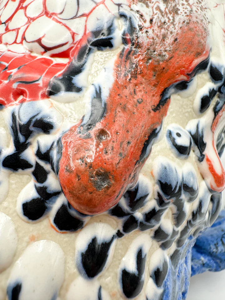 Ritual Glaze △5-6 Foam Gloop - Orange Peel