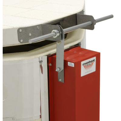 Closed lid with lift bar and evenheat badge - Evenheat Ceramic Kiln - RM II 2329