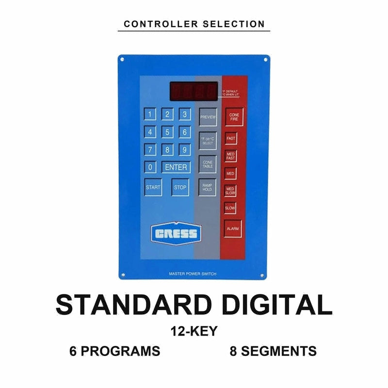 Standard Digital controller - Cress Glass Kiln - FUSER89E
