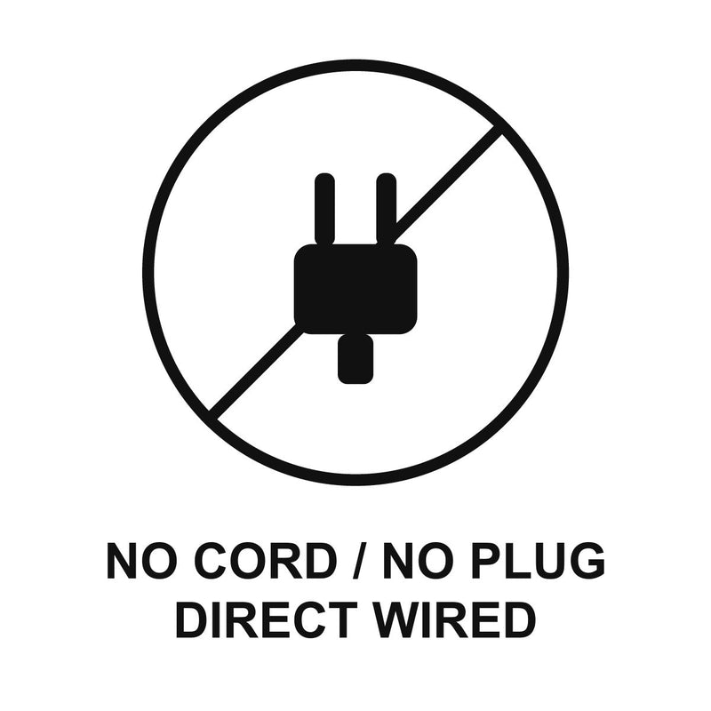 No cord, no plug - this unit is direct wired - Olympic Kiln - GF17ETLC