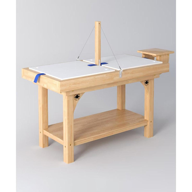 Double Wedging Table side view