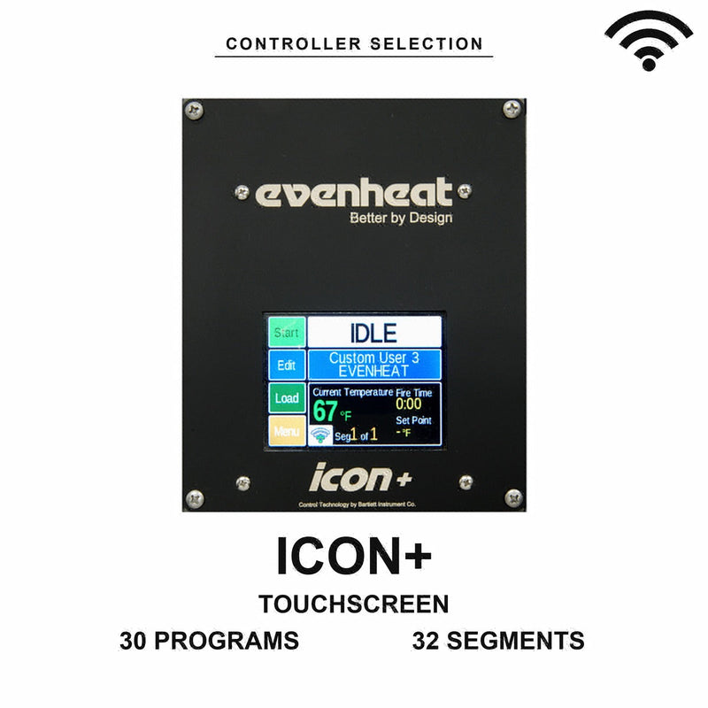 Icon+ controller - Evenheat Glass Kiln - Studio Pro 41