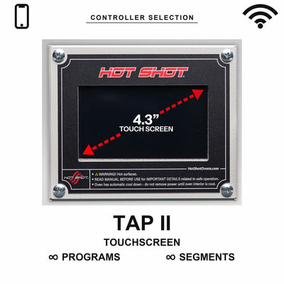 TAP II controller - Hot Shot Heat Treating Oven HS-1200C