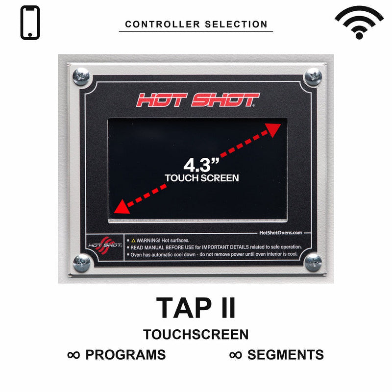 TAP II controller - Hot Shot Clam Shell Glass Kiln HS-24G