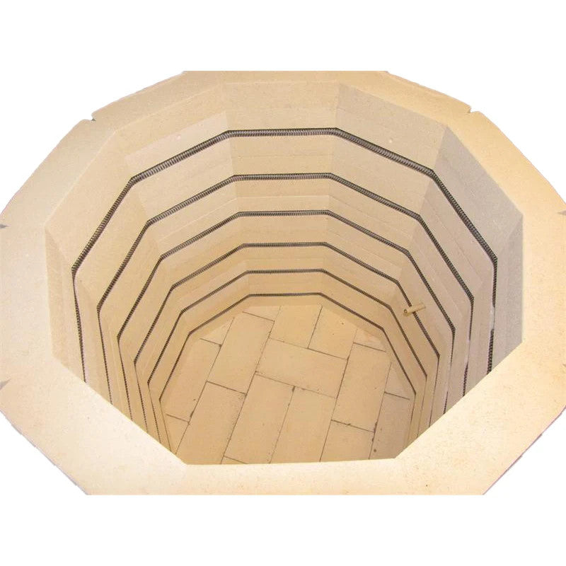 Interior with heating elements - Jen-Ken AF 2431 Ceramic Kiln