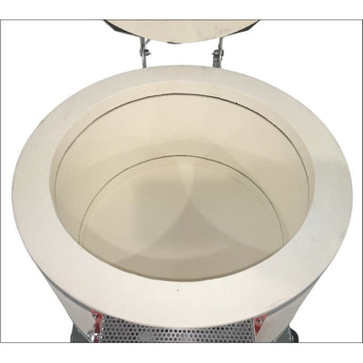 Interior with heating elements - Jen-Ken AF3P Bonnie Glo Tall Glass Kiln