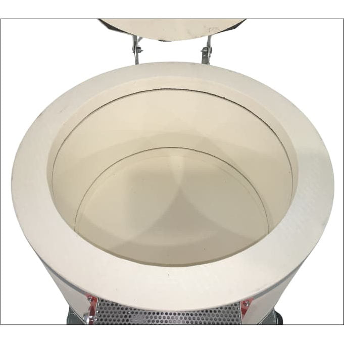 Interior with heating elements - Jen-Ken AF3P Bonnie Glo Tall Glass Kiln