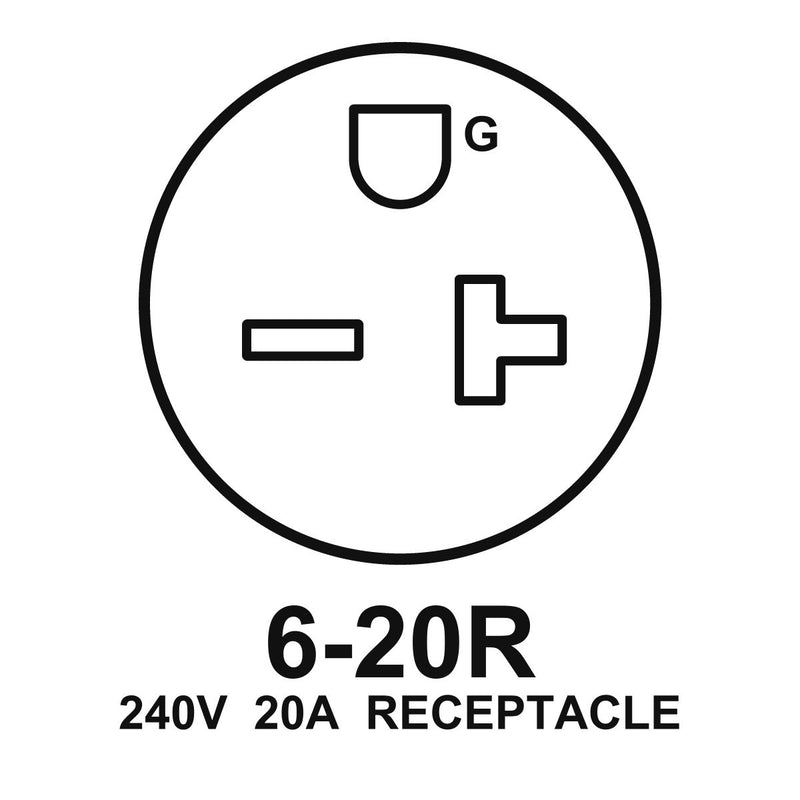 NEMA 6-20R receptacle required (240V, 20A) - Evenheat Heat Treat Oven - LB 18
