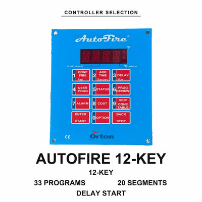 AutoFire 12-Key controller - Jen-Ken AFG ProFusion 26 Glass Kiln