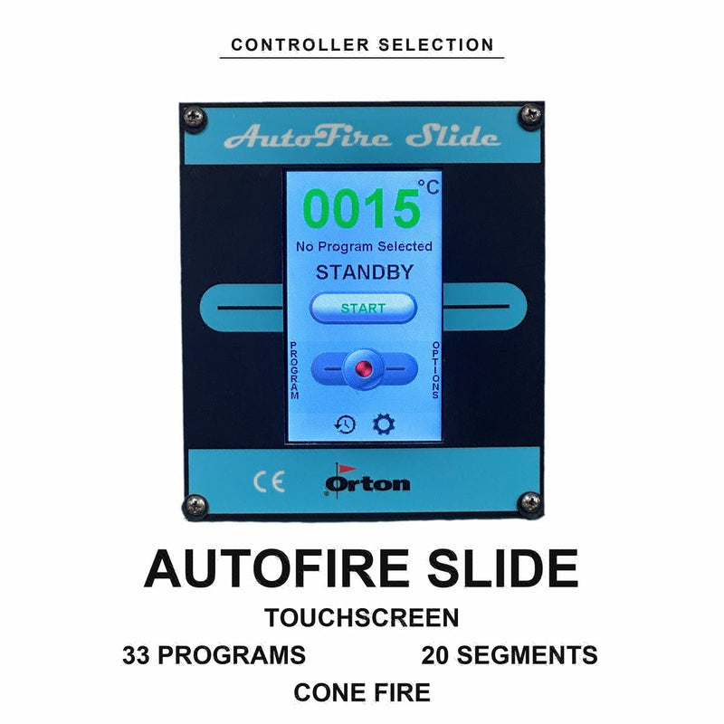 Orton AutoFire Slide touchscreen controller faceplate - Jen-Ken AF3C Ceram-a-Glass 1815