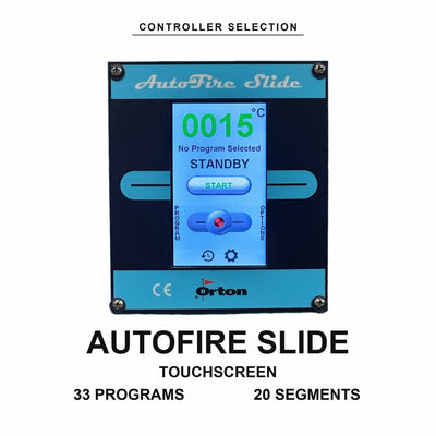 AutoFire Slide controller - Jen-Ken AF3P Bonnie Glo Tall Glass Kiln