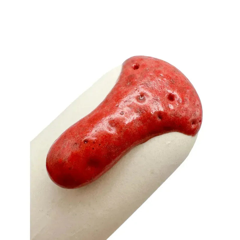 Ritual Glaze △5-6 Foam Gloop - Strawberry Jam - Soul Ceramics