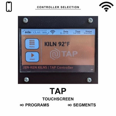 SDS Industries TAP II touchscreen controller faceplate - Jen-Ken AF3C Ceram-a-Glass 1815