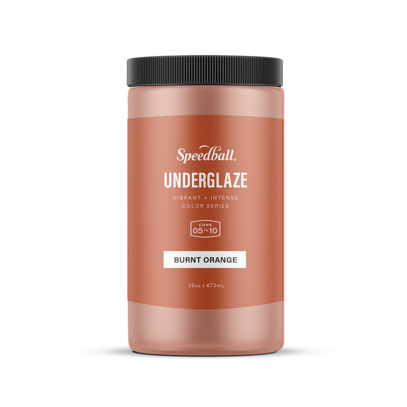 Speedball Burnt Orange Underglaze - Soul Ceramics
