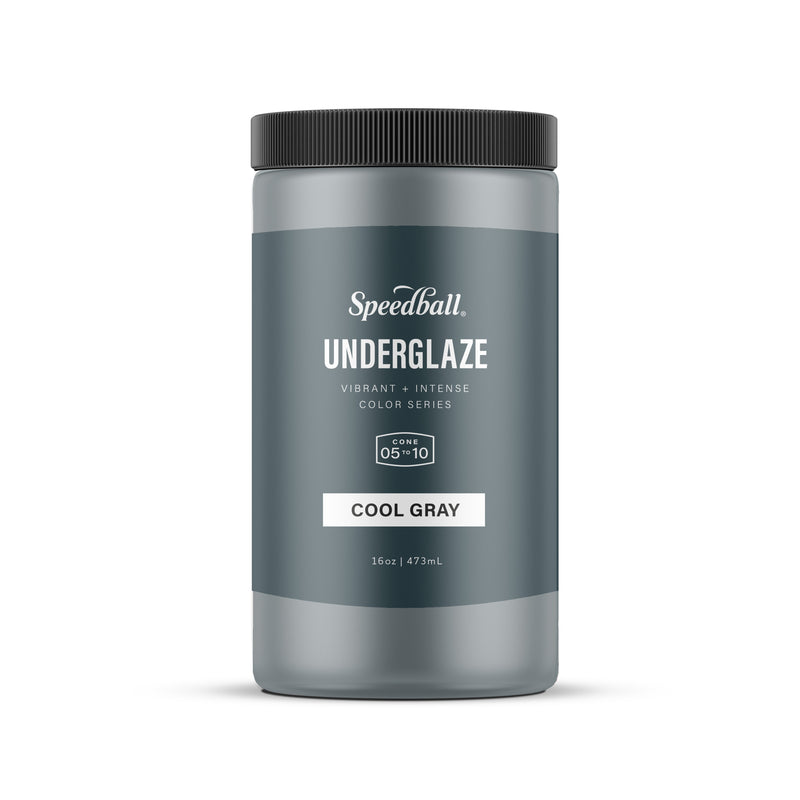 Speedball Cool Gray Underglaze - Soul Ceramics