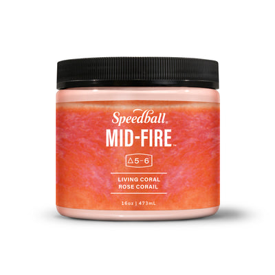 Speedball Mid-Fire Living Coral Glaze - Soul Ceramics