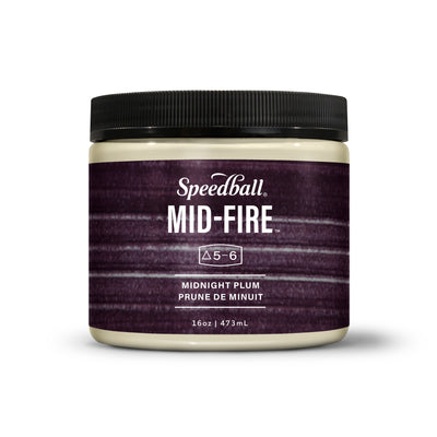 Speedball Mid-Fire Midnight Plum Glaze - Soul Ceramics