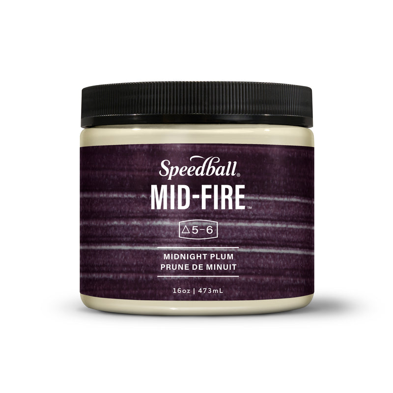 Speedball Mid-Fire Midnight Plum Glaze - Soul Ceramics
