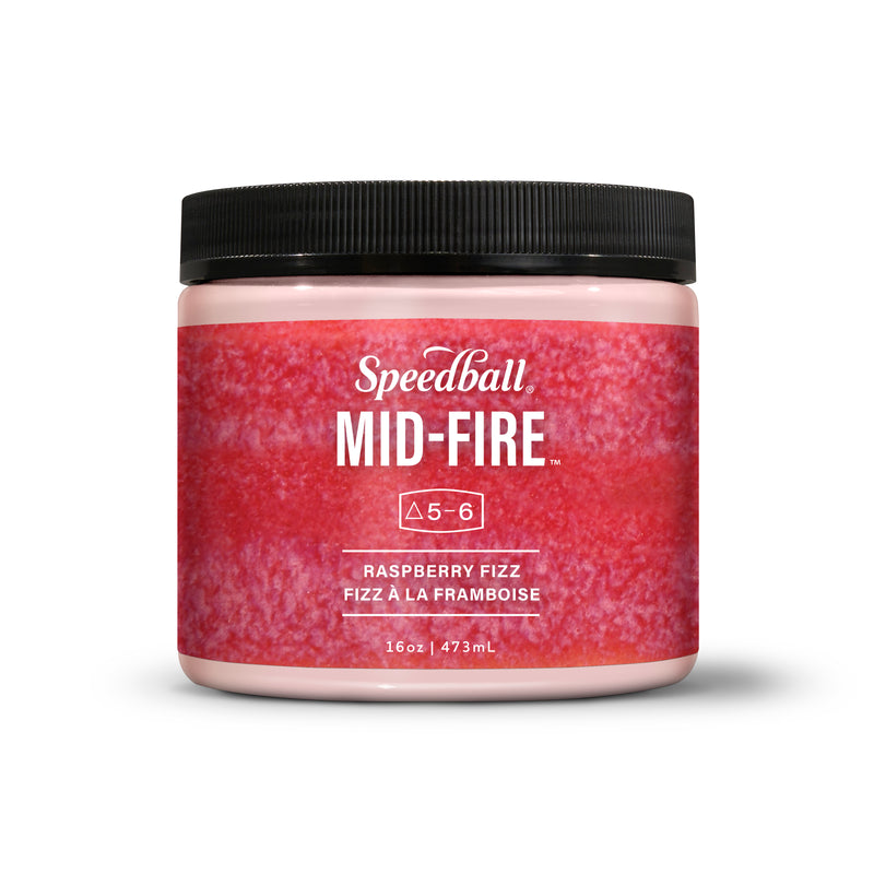 Speedball Mid-Fire Raspberry Fizz Glaze - Soul Ceramics