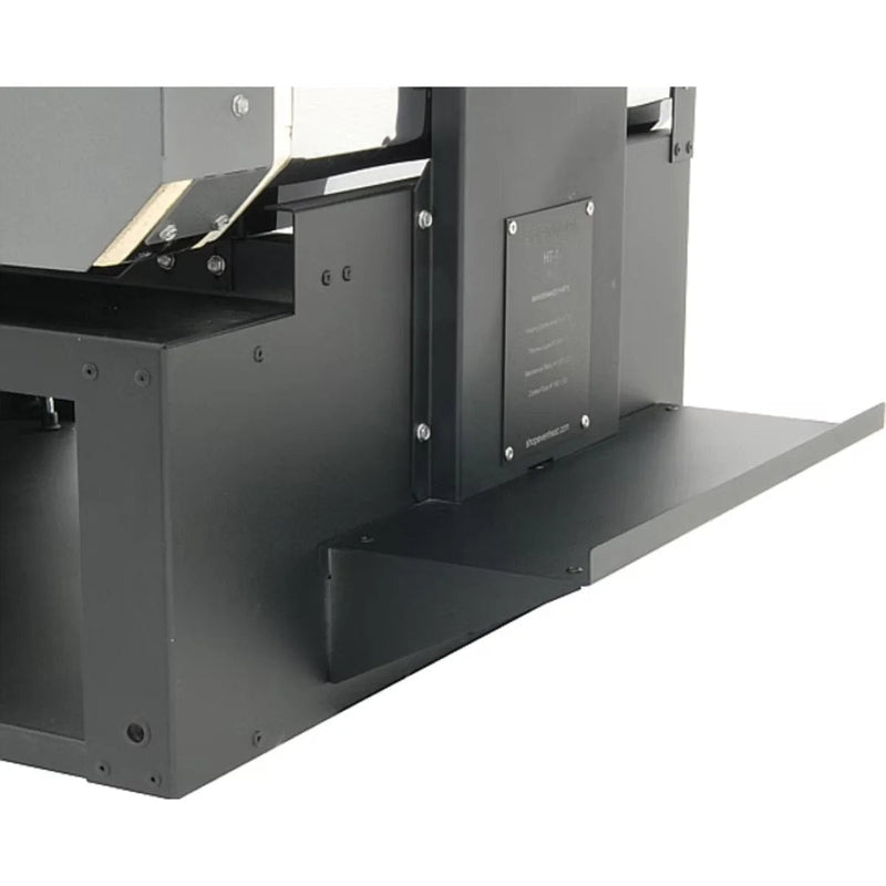 Tool stand / work shelf at the oven base - Evenheat Heat Treat Oven - HT-2