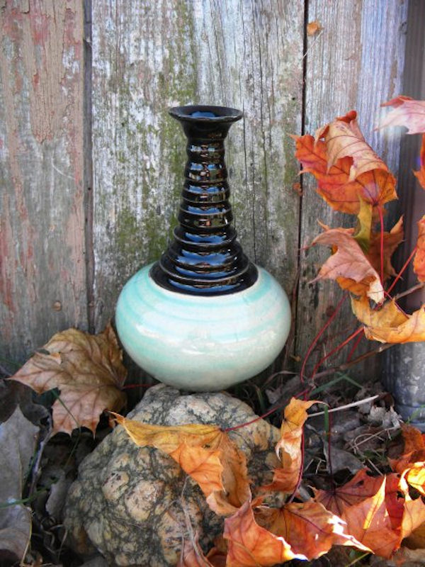 Coyote Crazed Copper Glaze