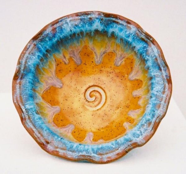 Coyote Goldenrod Shino Glaze