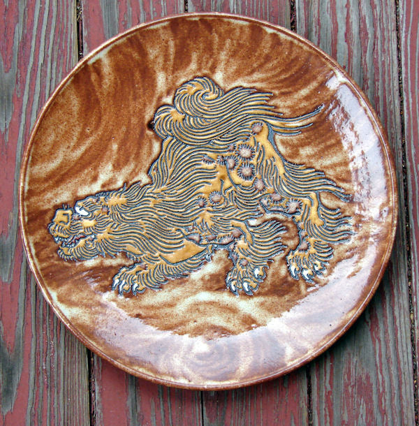 Coyote Goldenrod Shino Glaze