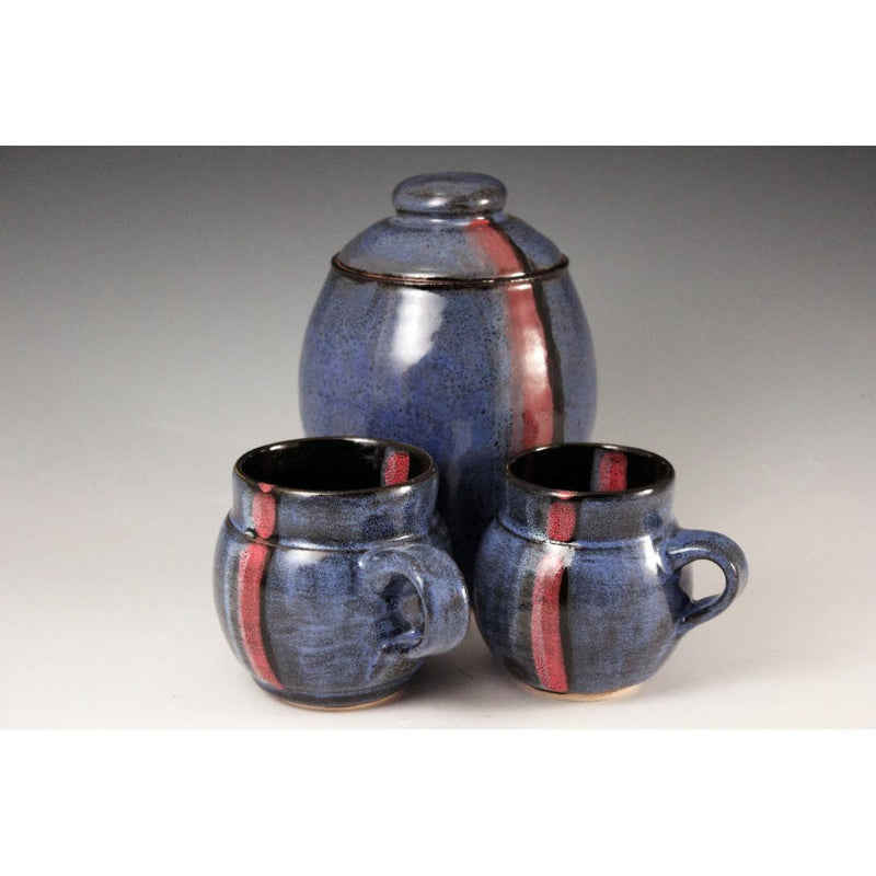Coyote Blue Moon (Blue Overcoat) Glaze - Soul Ceramics