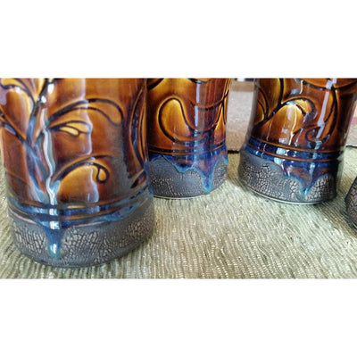 Coyote Chocolate Crawl Glaze - Soul Ceramics