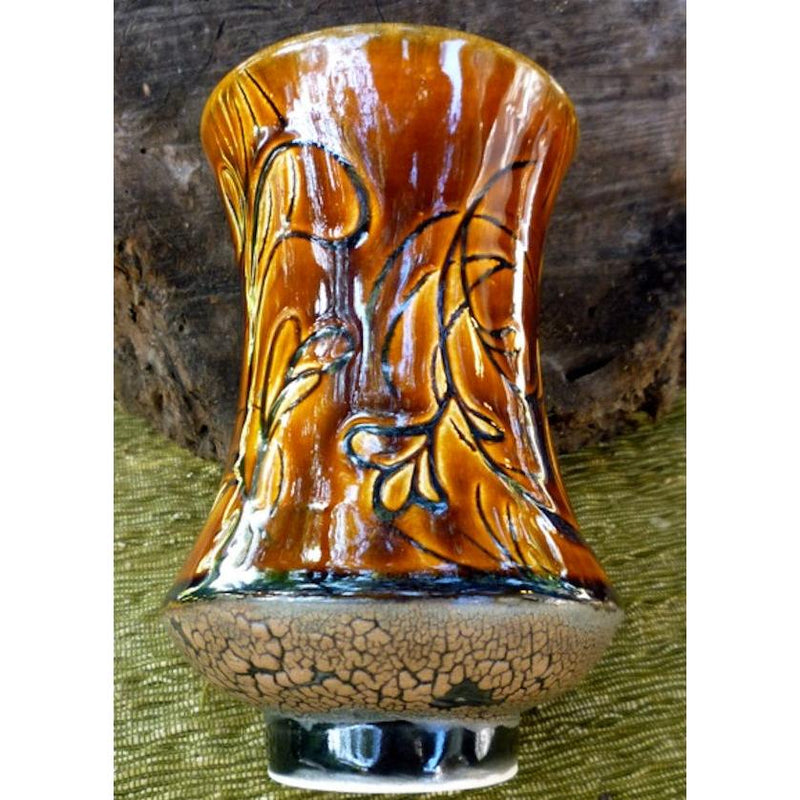 Coyote Chocolate Crawl Glaze - Soul Ceramics
