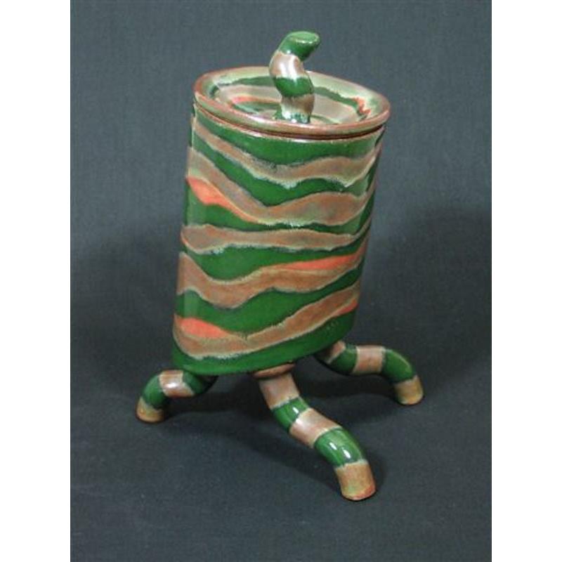Coyote Chrome Green Glaze - Soul Ceramics