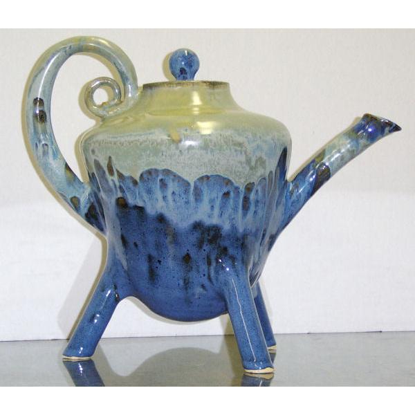 Coyote Mottled Blue Glaze - Soul Ceramics