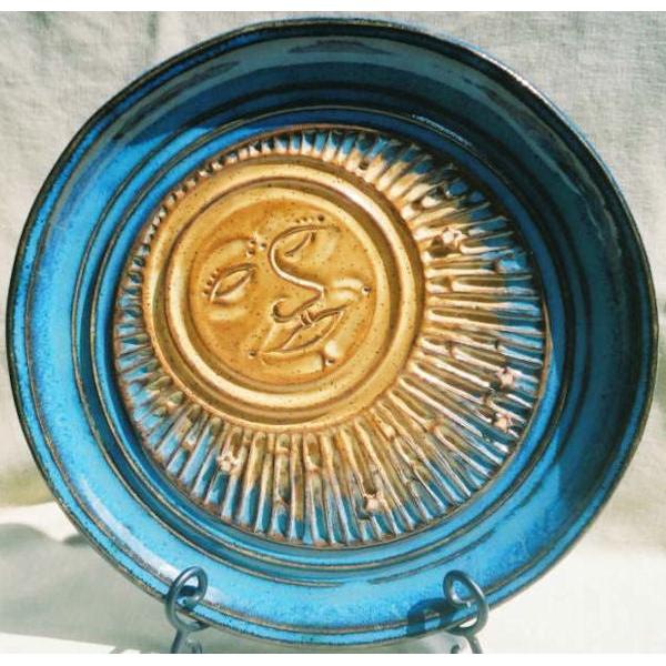 Coyote Mottled Blue Glaze - Soul Ceramics