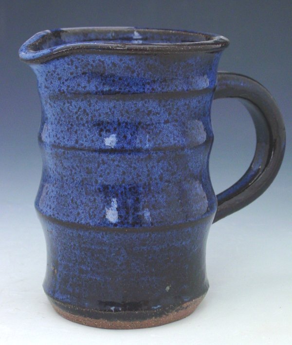 Coyote Mottled Blue Glaze
