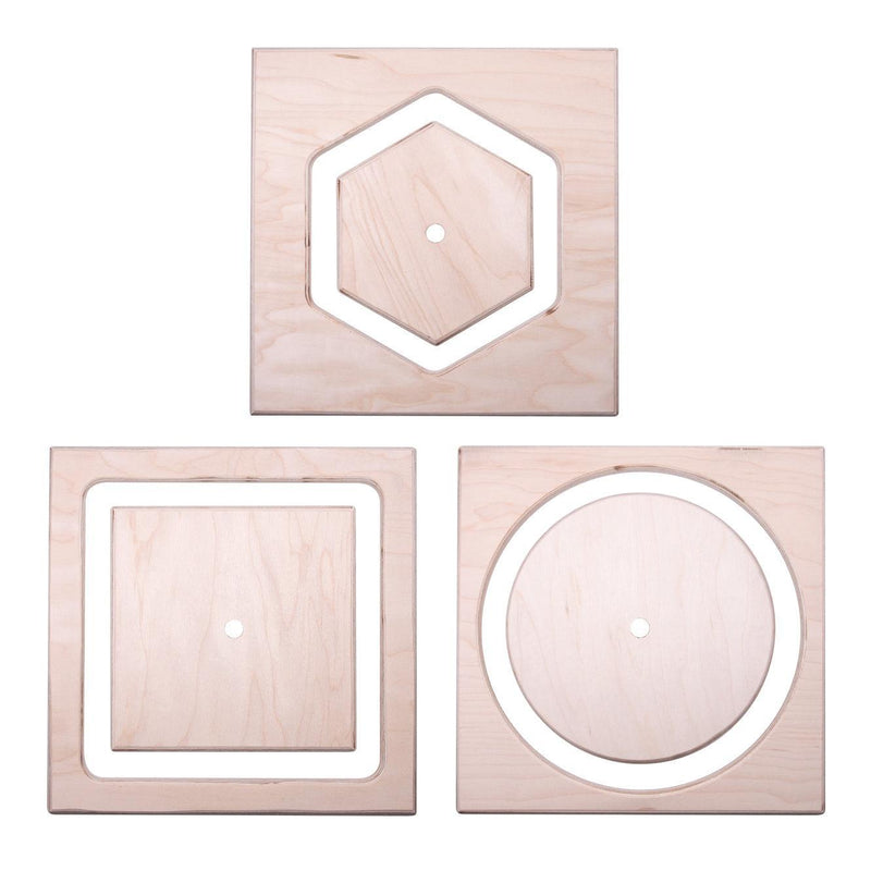 Scott Creek Pottery 4" Clay Extruder Expansion Box Wood Die Kit - Soul Ceramics