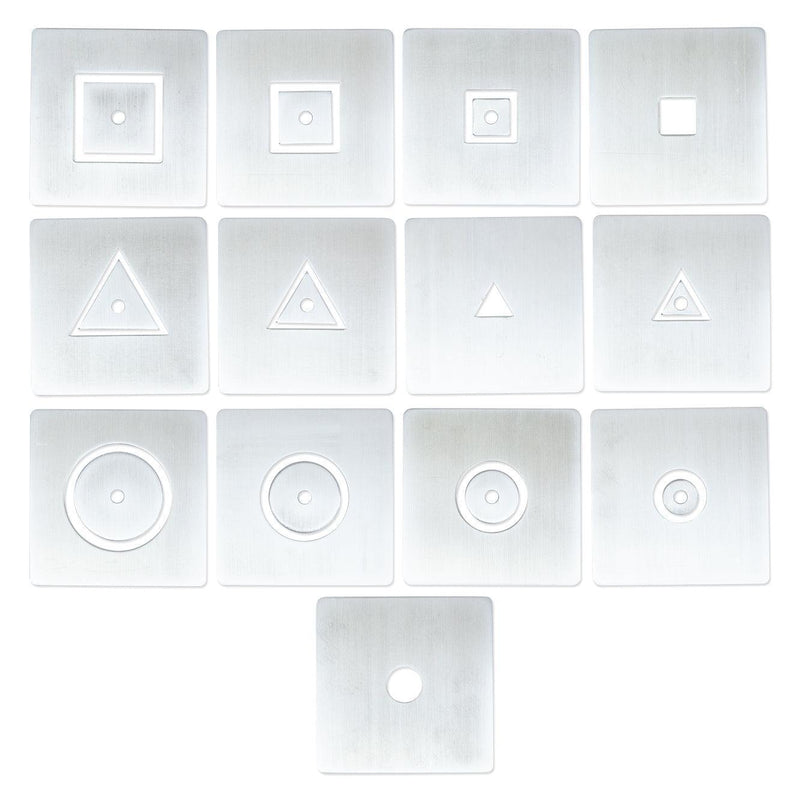 Scott Creek Pottery 5" Clay Extruder Die Kit (24 piece) - Soul Ceramics