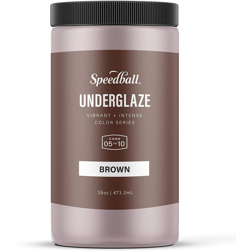 Speedball Brown Underglaze - Soul Ceramics