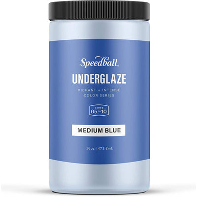 Speedball Medium Blue Underglaze - Soul Ceramics