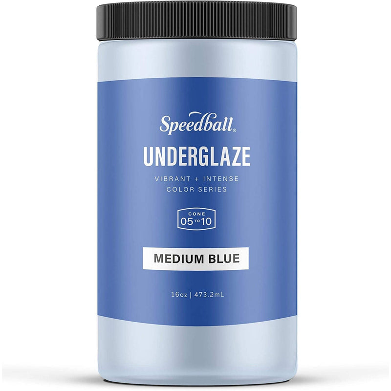 Speedball Medium Blue Underglaze - Soul Ceramics