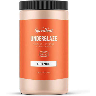Speedball Orange Underglaze - Soul Ceramics